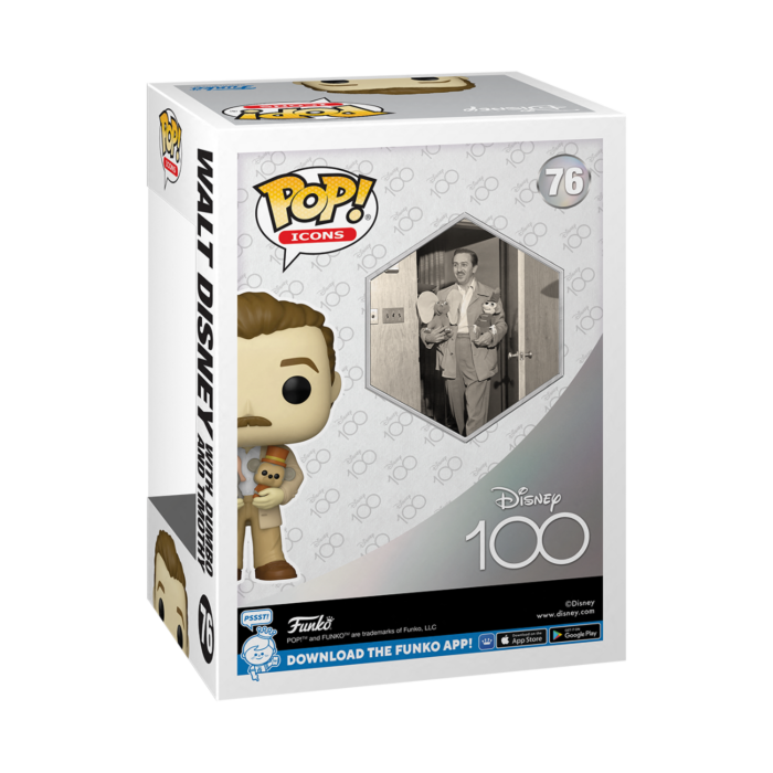 Funko Pop! Disney 100th - Walt Disney with Dumbo and Timothy #76