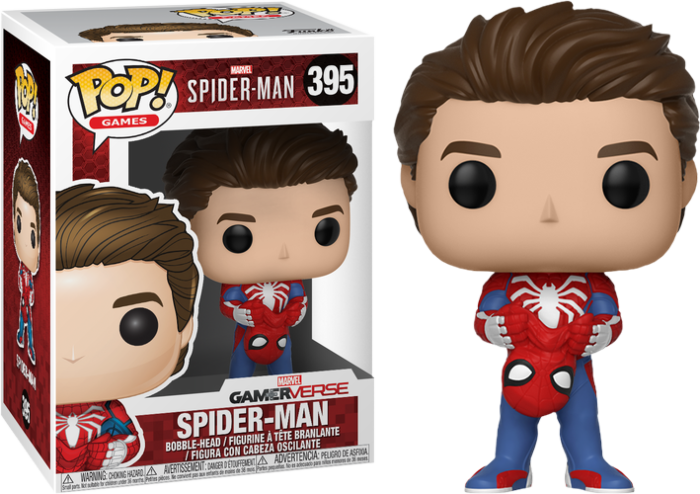Funko Pop! Marvel's Spider-Man (2018) Spider-Man Unmasked #395