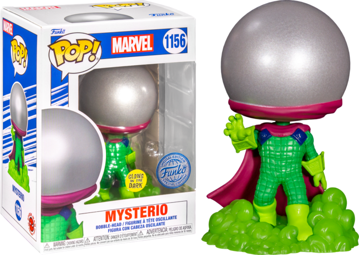 Funko Pop! Spider-Man - Mysterio Earth-616 Glow in the Dark #1156