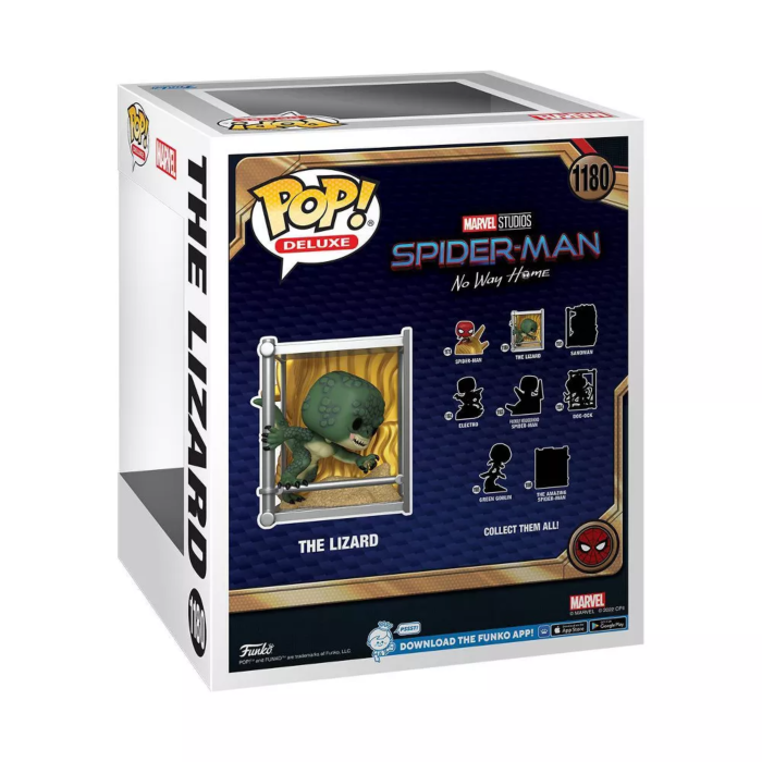 Funko Pop! Spider-Man: No Way Home - The Lizard Deluxe Build-A-Scene #1180