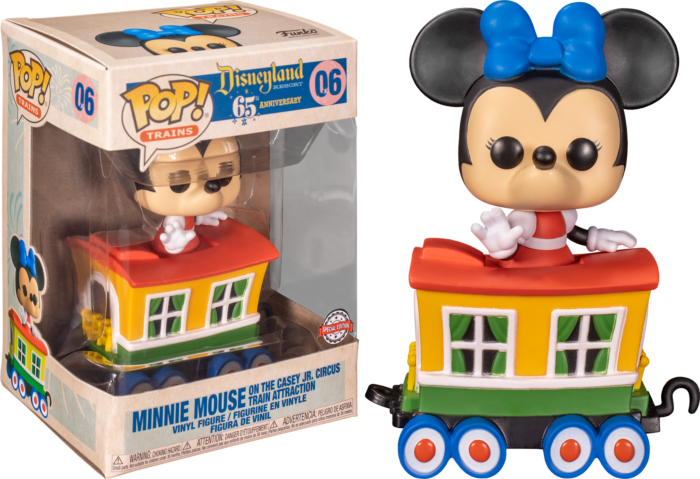 Funko Pop! Disneyland: 65th Anniversary - Minnie Mouse on the Casey Jr. Circus Train Attraction #06 - The Amazing Collectables