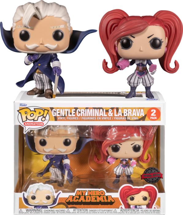 Funko Pop! My Hero Academia - Gentle Criminal & La Brava - 2-Pack - Real Pop Mania