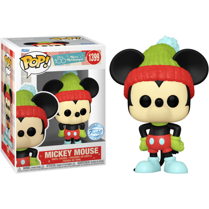 Funko Pop! Disney 100th - Retro Reimagined Mickey Mouse #1399