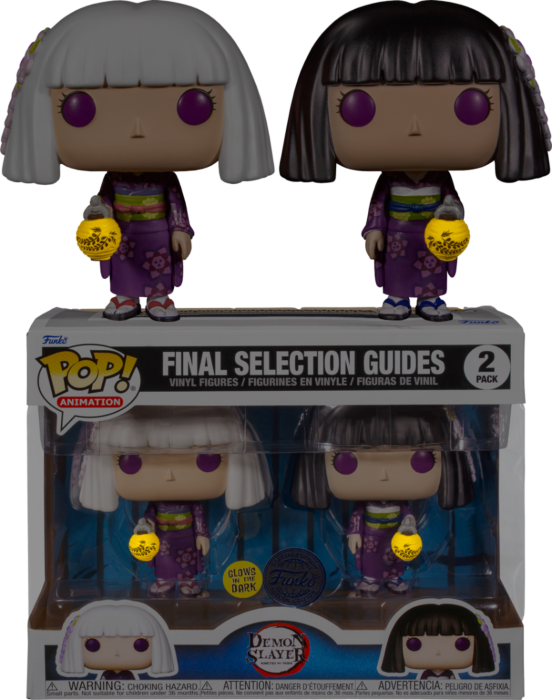 Funko Pop! Demon Slayer - Final Selection Guides Glow in the Dark - 2-Pack - Real Pop Mania