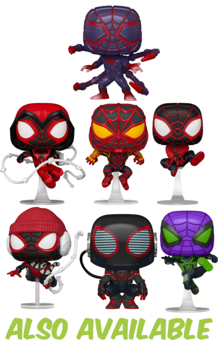 Funko Pop! Marvel's Spider-Man: Miles Morales - Miles Morales in Programmable Matter Suit Glow in the Dark #775