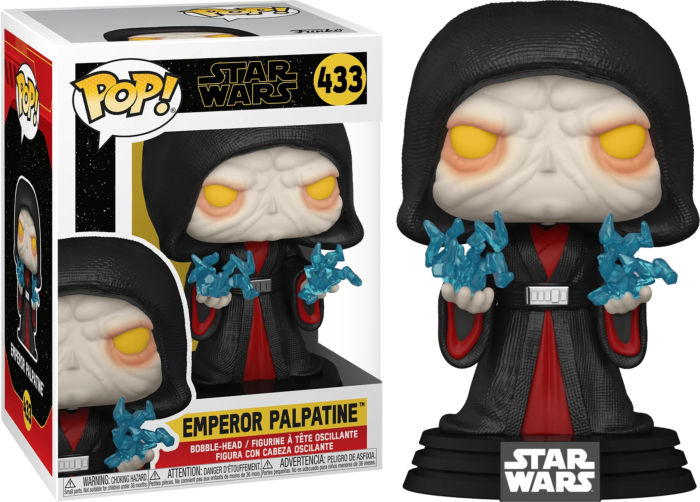 Funko Pop! Star Wars Episode IX: The Rise Of Skywalker - Emperor Palpatine Revitalized #433 - Real Pop Mania