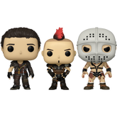Funko Pop! Mad Max 2: The Road Warrior - Max, Wez & The Humungus Warner Bros. 100th - Bundle (Set of 3)