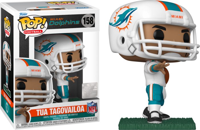 Funko Pop! NFL Football - Tua Tagovailoa Miami Dolphins #158