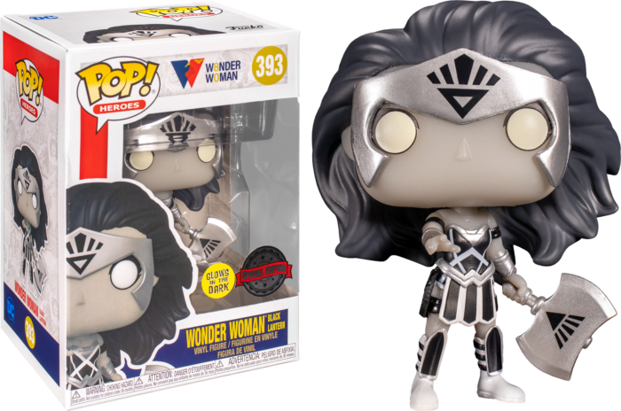 Funko Pop! Wonder Woman - Wonder Woman Black Lantern Glow in the Dark 80th Anniversary #393