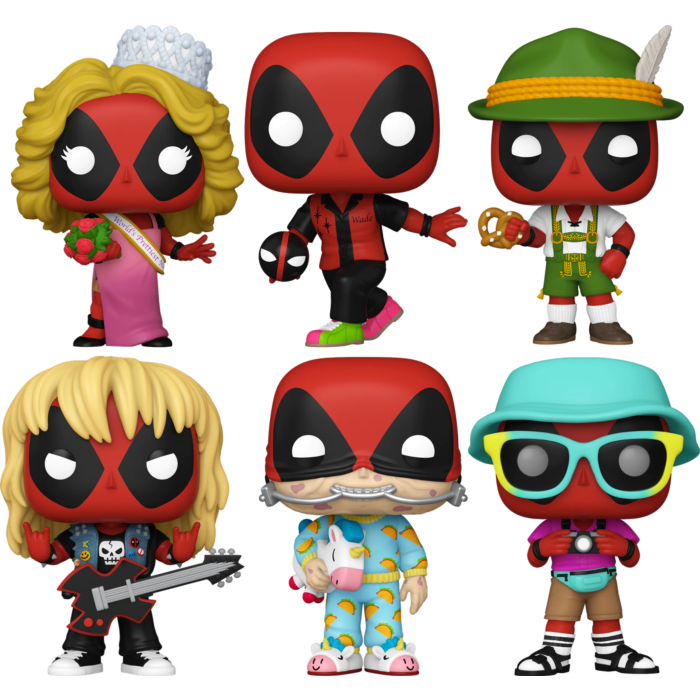 Funko Pop! Deadpool - Deadpool Shenanigans - Bundle (Set of 6)