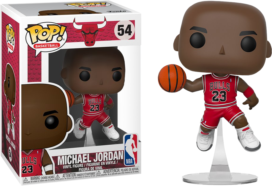Funko Pop! NBA Basketball - Michael Jordan Chicago Bulls #54 - The Amazing Collectables