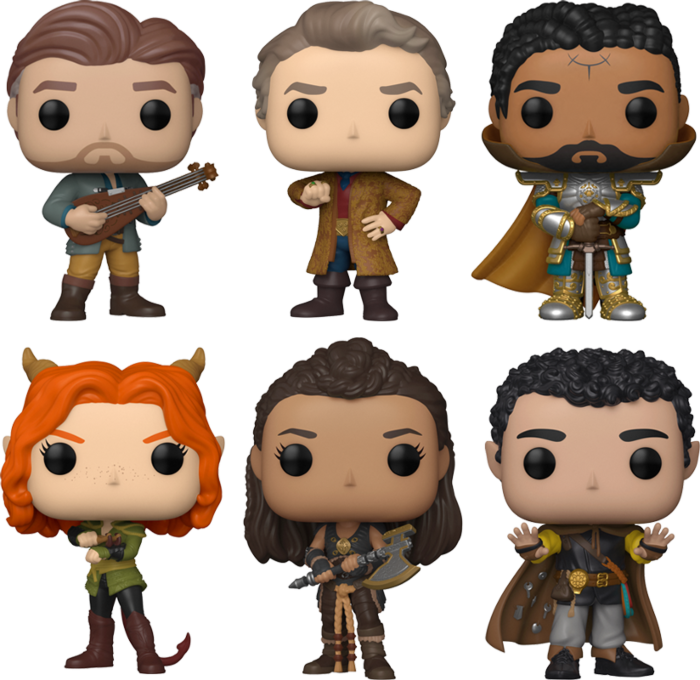Funko Pop! Dungeons & Dragons: Honor Among Thieves (2023) - Courage, Magic & You - Bundle (Set of 6)