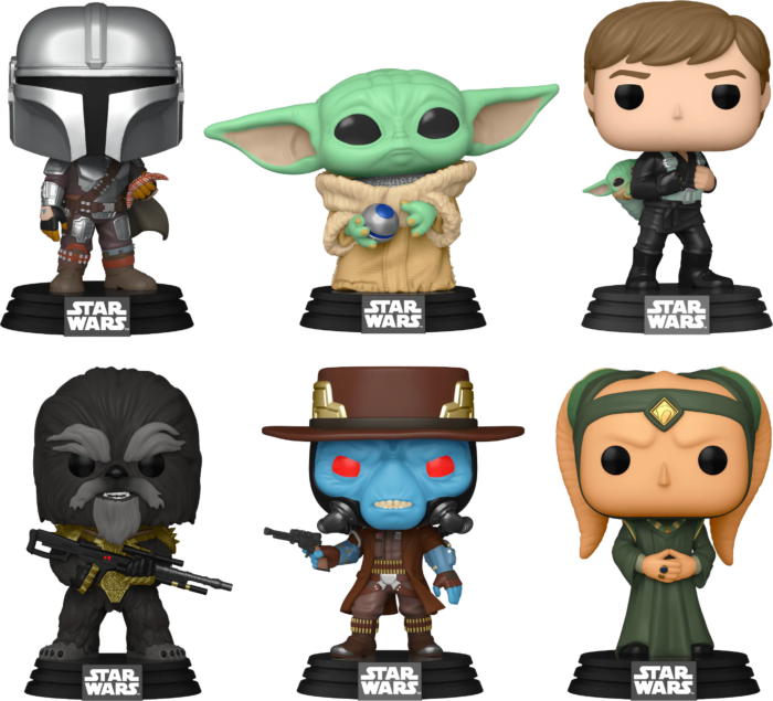 Funko Pop! Star Wars: The Book of Boba Fett - Bountiful - Bundle (Set of 6) - Real Pop Mania