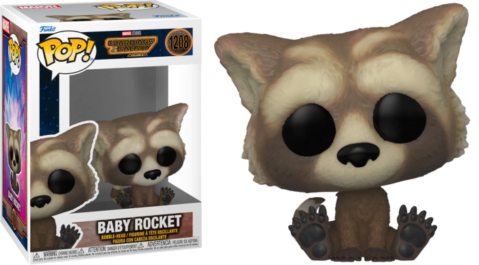Funko Pop! Guardians of the Galaxy Vol. 3 - Baby Rocket #1208