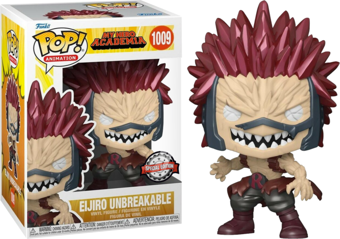 Funko Pop! My Hero Academia - Eijiro Unbreakable Metallic #1009 - Real Pop Mania
