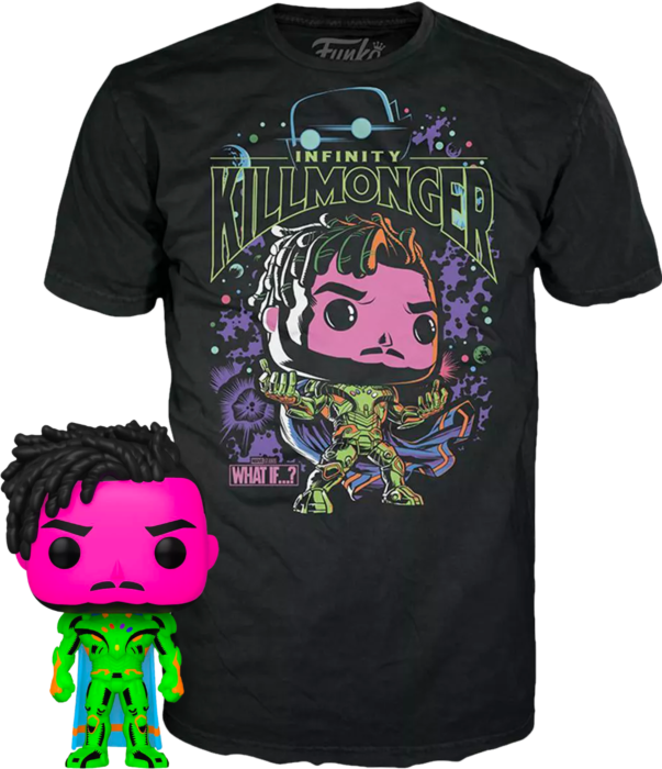 Target Exclusive sale Infinity Killmonger Tee Bundle Sealed