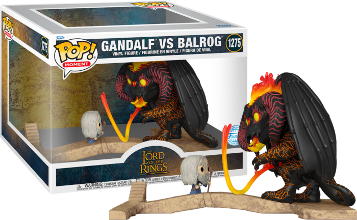 Funko Pop Moment The Lord of the Rings Gandalf vs Balrog 1275