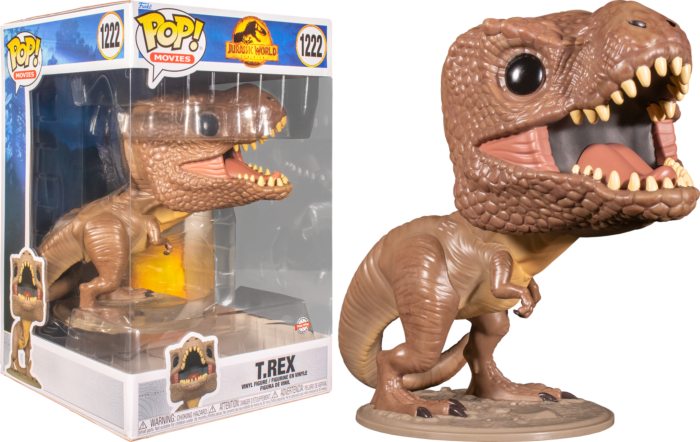 Funko Pop! Jurassic World: Dominion - T-Rex Jumbo #1222 - Real Pop Mania