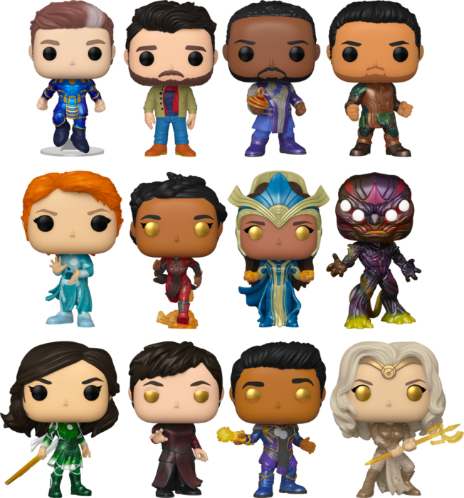Funko Pop! Eternals (2021) - A Deviant Lurking In A Pop! - Bundle (Set of 12) - Real Pop Mania