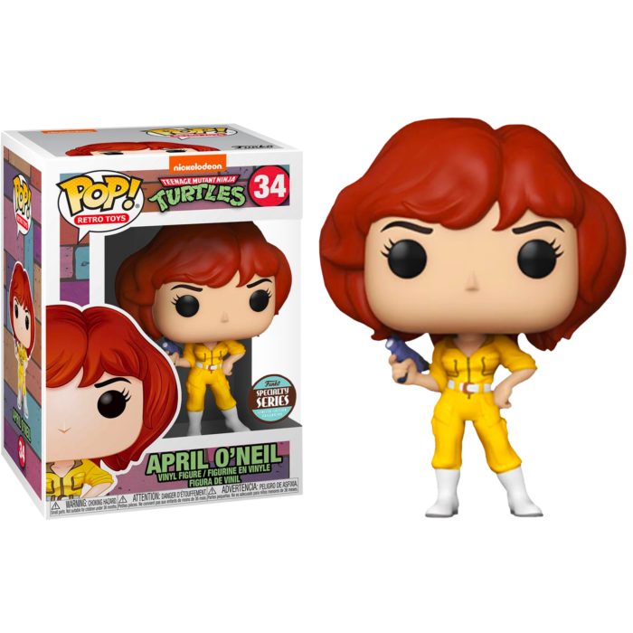 Funko Pop! Teenage Mutant Ninja Turtles (1987) - April O'Neil #34 - The Amazing Collectables