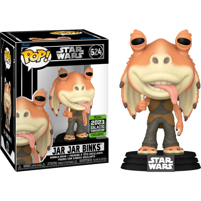 Funko Pop Star Wars Jar Jar Binks 624 2023 Galactic