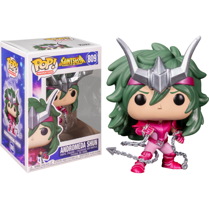 Funko Pop! Saint Seiya: Knights of the Zodiac - Andromeda Shun #809 Funko Pop! Saint Seiya: Knights of the Zodiac - Andromeda Shun #809