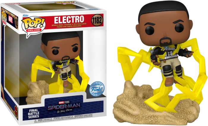 Funko Pop! Spider-Man: No Way Home - Electro Final Battle Series Build-A-Scene Deluxe #1182
