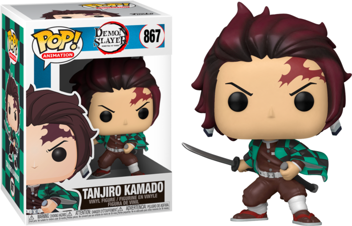Funko Pop! Demon Slayer - Tanjiro Kamado #867 - Real Pop Mania