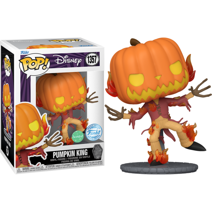 Funko Pop! The Nightmare Before Christmas 30th Anniversary - Pumpkin King Scented #1357