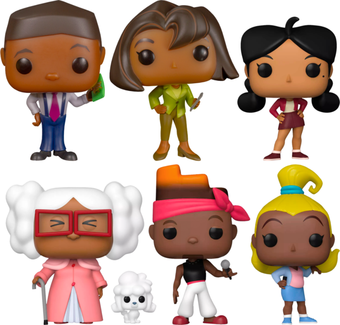 Funko Pop! The Proud Family: Louder and Prouder - Proud To Be A Pop - Bundle (Set of 6)