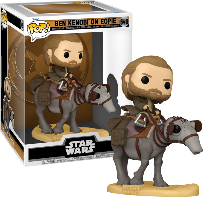 Funko Pop! Star Wars: Obi Wan Kenobi - Ben Kenobi on Eopie Deluxe #549