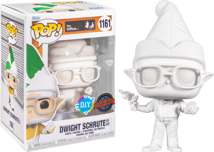 Funko Pop! The Office - Dwight Schrute as Elf DIY #1161 - Real Pop Mania