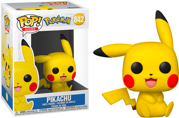 Funko Pop! Pokemon - Pikachu Sitting #842 - Real Pop Mania