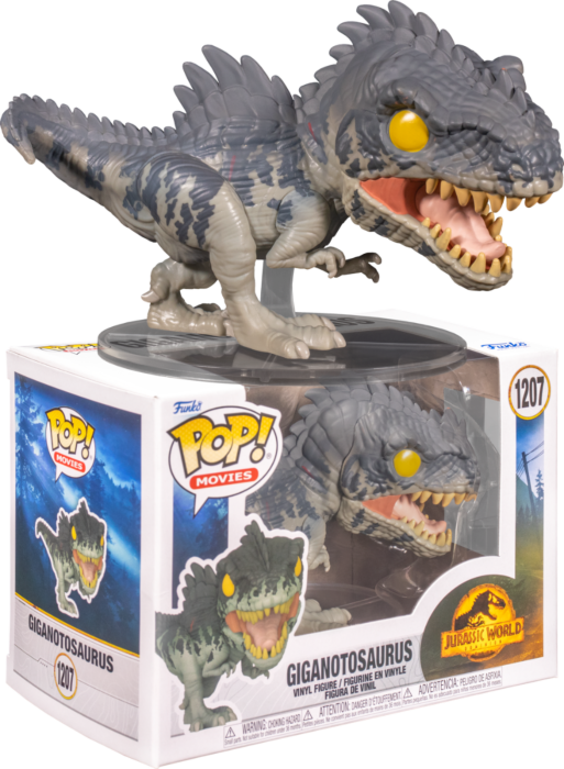 Funko POP Movies Jurassic World Dominion - Gigantosaurus gray