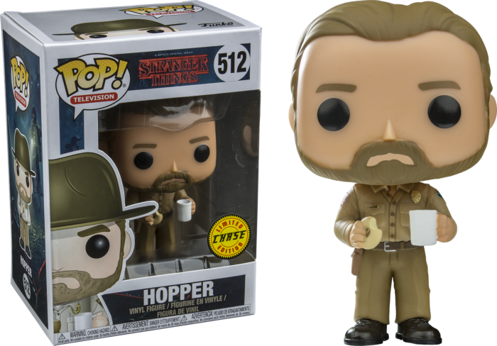Funko Pop! Stranger Things - Hopper with Donut #512 - Chase Chance