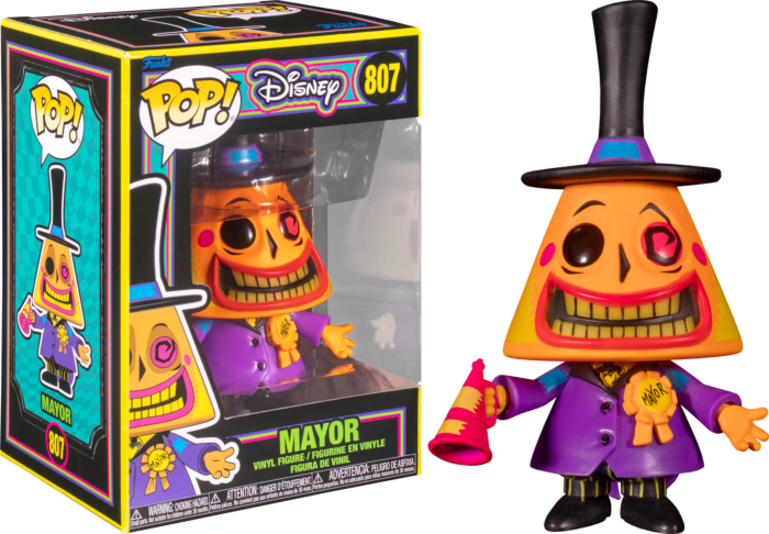 Funko Pop! The Nightmare Before Christmas - Mayor Blacklight #807