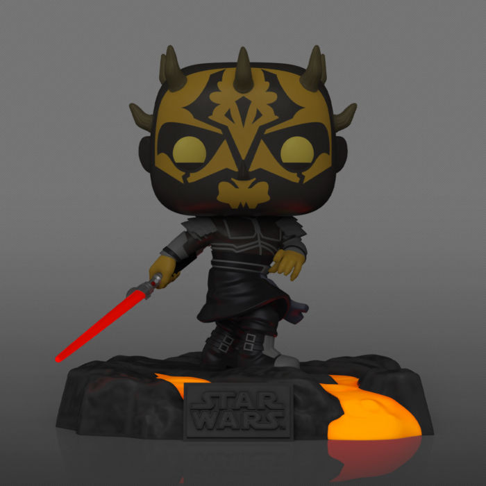 Funko Pop! Star Wars: Red Saber Series Volume 1 - Savage Opress Glow in the Dark Deluxe #521