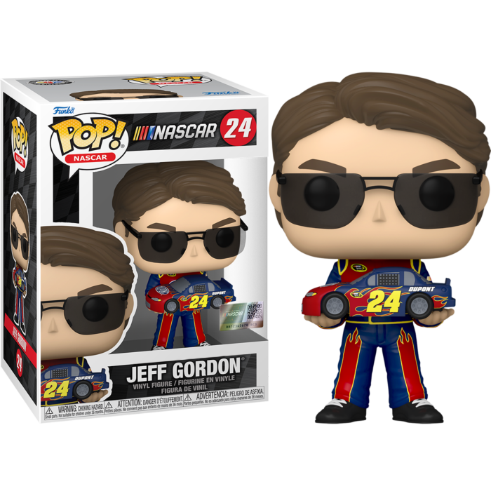 Funko Pop! NASCAR - Jeff Gordon with Mini Car #24