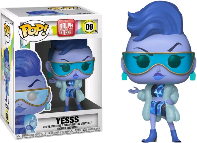 Funko Pop! Ralph Breaks The Internet - Yesss #09 - Chase Chance
