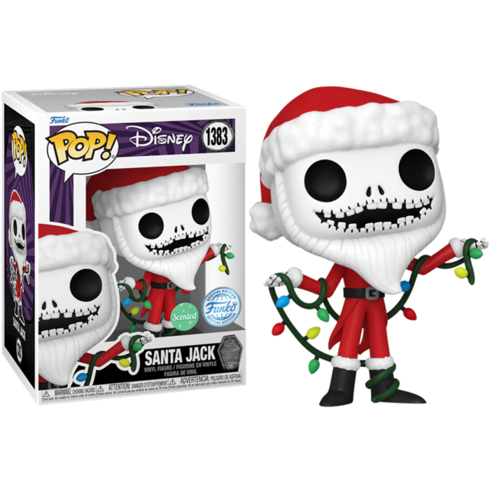 Funko Pop! The Nightmare Before Christmas 30th Anniversary - Santa Jack (Scented) #1383