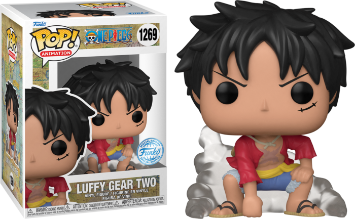 Funko Pop! One Piece - Luffy Gear Two #1269 - Chase Chance