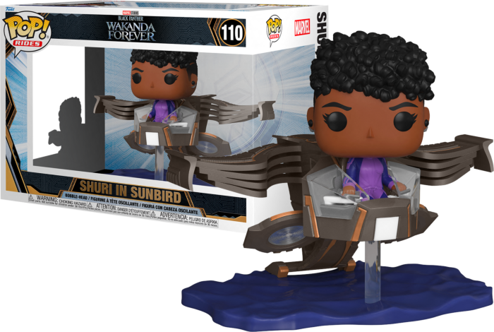 Funko Pop! Rides - Black Panther 2: Wakanda Forever - Shuri with Sunbird #110 - Real Pop Mania