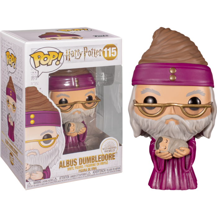 Funko Pop! Harry Potter - Dumbledore with Baby Harry #115 - The Amazing Collectables