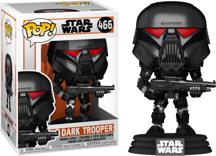 Funko Pop! Star Wars: The Mandalorian - Dark Trooper #466