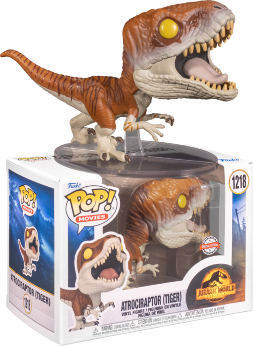 Funko Pop! Jurassic World: Dominion - Atrociraptor Tiger #1218
