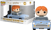 Funko Pop! Rides - Harry Potter - Ron Weasley in Flying Car #112 - Real Pop Mania