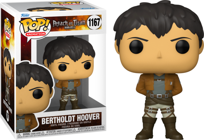 Funko Pop! Attack on Titan - Bertholdt Hoover #1167 - Real Pop Mania