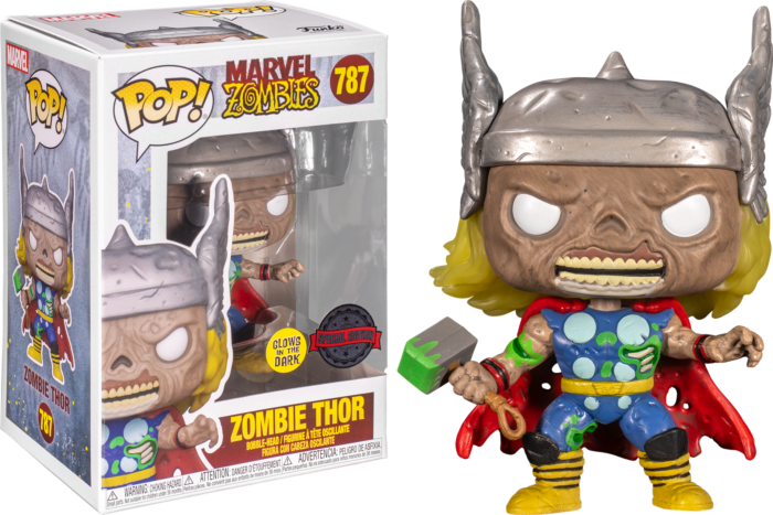 Funko Pop! Marvel Zombies - Thor Zombie Glow in the Dark #787
