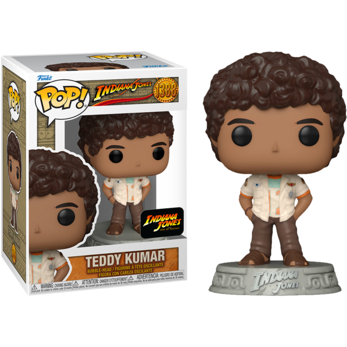 Funko Pop! Indiana Jones and the Dial of Destiny - Teddy Kumar #1388