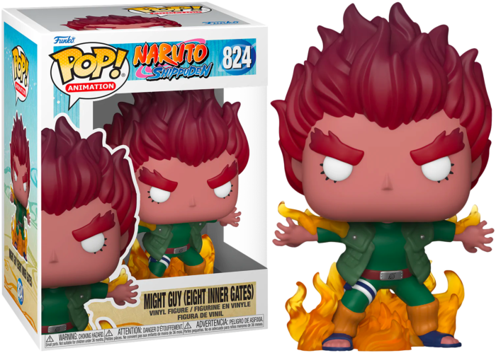 Funko Pop! Naruto: Shippuden - Might Guy (Eight Inner Gates) #824